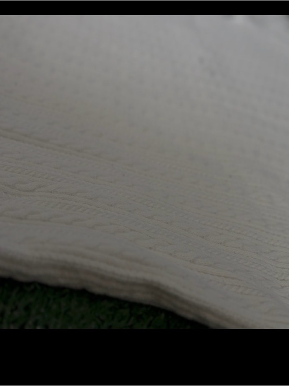 Polo by Ralph Lauren White Short-Sleeve Textured Knit Polo - Picture 3 of 3